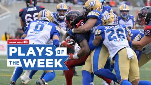 CFL Plays of the Week – Division Semi-Finals 2025