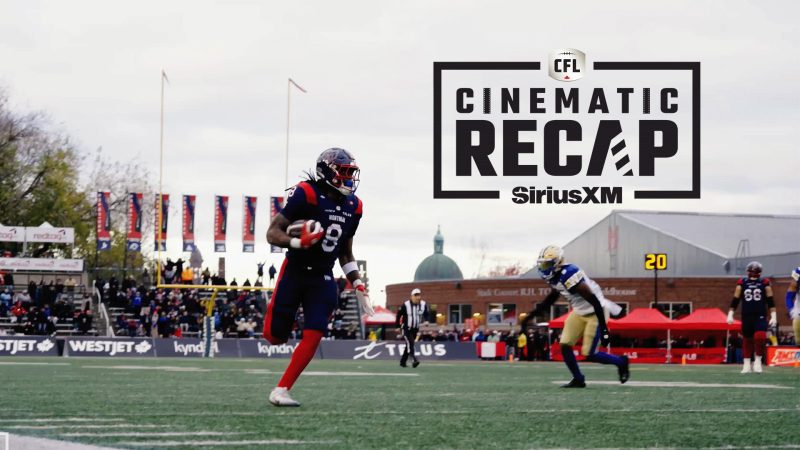 CFL Eastern Semi-Final | WPG @ MTL | Cinematic Recap